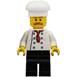 LEGO Minifigure Hot Dog Chef CTY0878