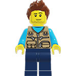 LEGO Minifigur Father Figure CTY1261