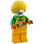 LEGO Minifigur Citrus the Clown, Yellow Hair CTY1339