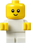 LEGO Minifigure Baby - White Body with Yellow Hands CTY668