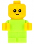 LEGO Minifigure Baby - Yellowish Green Body with Yellow Hands CTY918