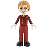 LEGO Minifigur Friends Julian, Dark Red Usher Uniform FRND414