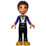 LEGO Minifigure Friends River, Dark Purple Jacket FRND473