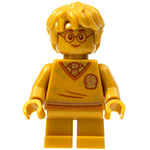 LEGO Minifigure Harry Potter, 20th Anniversary Pearl Gold HP284