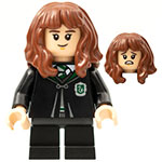 LEGO Minifigur Hermione Granger, Slytherin Robe HP286