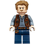 LEGO Minifigur Owen Grady JW023