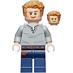 LEGO Minifigur Owen Grady - Open Neck Shirt JW048