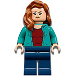 LEGO Minifigur Claire Dearing - Dark Turquoise Shirt JW079