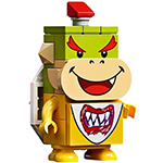 LEGO Minifigure Bowser Jr. - 2 Lime Brick 1 x 1 MAR0003