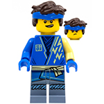 LEGO Minifigura Jay - Core, Hair NJO729