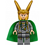 LEGO Minifigure Loki Starched Fabric Cape SH0033A