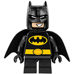 LEGO Minifigure Batman - Short Legs, Black Torso SH0492