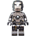 LEGO Minifigur Iron Man - Mark 1 Armor, Trans-Clear Head SH0565