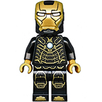 LEGO Minifigure Iron Man - Mark 41 Armor, Trans-Clear Head SH0567