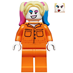 LEGO Minifigure Harley Quinn - Prison Jumpsuit SH0599