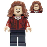 LEGO Minifigur Scarlet Witch - Plain Black Legs SH732