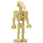 LEGO Minifigure Battle Droid - Tan, Angled Arm and Straight Arm SW0001C