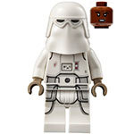 LEGO Minifigure SW Snowtrooper, Printed Legs, Dark Tan Hands, Scowl SW1179