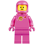 LEGO Minifigure Classic Space - Dark Pink with Air Tanks and Updated Helmet (Lenny) TLM108