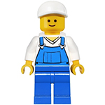 LEGO Minifigure Overalls 10218 TWN138