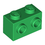 LEGO Brick, Modified 1 x 2 with Studs on 1 Sides 11211