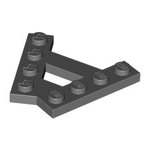 LEGO Wedge, Plate A-Shape with 2 Rows of 4 Studs 15706