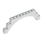 LEGO Brick, Arch 1 x 12 x 3 Raised Arch with 5 Cross Supports 18838