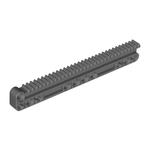 LEGO Technic, Gear Rack 1 x 14 x 2 with Axle and Pin Holes (fits housing 18940) 18942