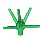 LEGO Plant Flower Stem with Bar and 6 Stems 19119