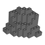 LEGO Rock Panel Medium Symmetric (MURP) 23996