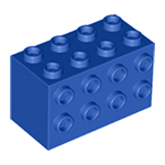 LEGO Brick, Modified 2 x 4 x 2 with Studs on Sides 2434