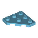 LEGO Wedge, Plate 3 x 3 Cut Corner 2450