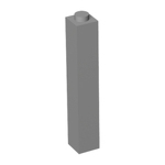 LEGO Brick 1 x 1 x 5 - Solid Stud 2453B