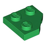 LEGO Wedge, Plate 2 x 2 Cut Corner 26601