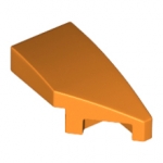 LEGO Slope, Curved 2 x 1 No Studs with Stud Notch Right 29119