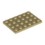 LEGO Plate 4 x 6 3032