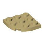 LEGO Plate, Round Corner 3 x 3 30357