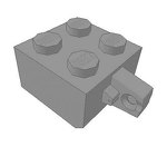 LEGO Hinge, Brick 2 x 2 Locking with 1 Finger Vertical 30389