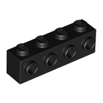 LEGO Brick, Modified 1 x 4 with 4 Studs on One Side 30414