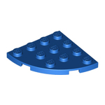 LEGO Plate, Round Corner 4 x 4 30565