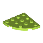 LEGO Plate, Round Corner 4 x 4 30565