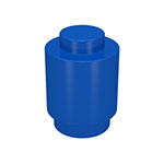 LEGO Brick, Round 1 x 1 Solid Stud 3062A