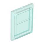 LEGO Glass for Train Door with Lip on All Sides 35157