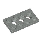 LEGO Technic, Plate 2 x 4 with 3 Holes 3709B