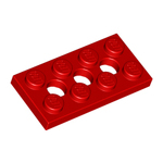 LEGO Technic, Plate 2 x 4 with 3 Holes 3709B