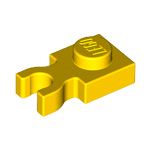 LEGO Plate, Modified 1 x 1 with Clip Vertical - Type 3 (thick U clip) 4085C