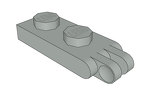 LEGO Hinge, Plate 1 x 2 with 2 Fingers and Solid Studs 4276A