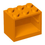 LEGO Container, Cupboard 2 x 3 x 2 - Solid Studs 4532A