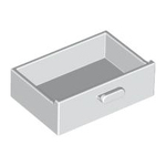 LEGO Container, Cupboard 2 x 3 x X Drawer 4536