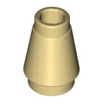 LEGO Cone 1 x 1 with Top Groove 4589B